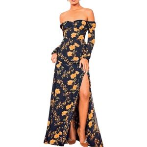 Reformation Madeleine Dress in Bernadette, Size: 0